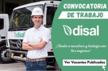Disal ofrece empleos con buenas prestaciones que pueden ser para ti