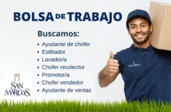 Leche San Marcos te brinda la oportunidad de unirte a su prestigioso equipo