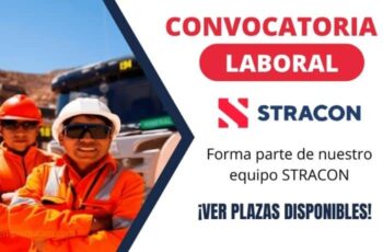 Stracon te invita a optar por sus nuevos empleos con grandes beneficios