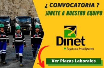 Dinet S.A. convoca al público en general a consultar sus buenos empleos