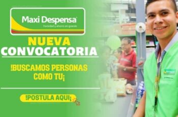Maxi Despensa cadena de supermercados dispone de nuevas vacantes