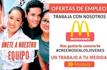 Mcdonald’s tiene nuevas vacantes para trabajar en el sector de comida rápida