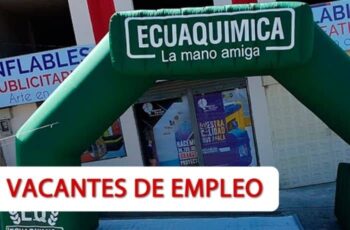 Ecuaquimica abre una nueva convocatoria para optar a sus plazas disponibles