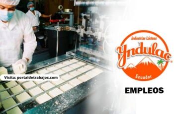Indulac Industrias Lácteas te invita a que optes por sus vacantes disponibles