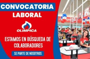 Olímpica te invita para formar parte su equipo de trabajo