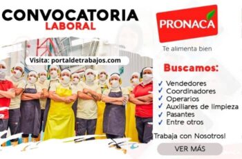 Pronaca publica sus nuevos empleos para que optes al que más se parezca a ti