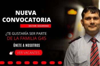 G4S tiene puestos vacantes para nueva contratación