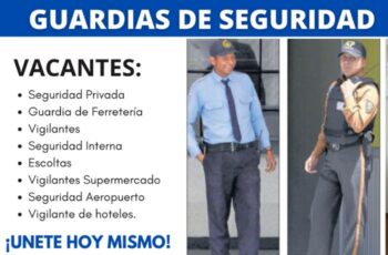 Estamos buscando personal de Seguridad