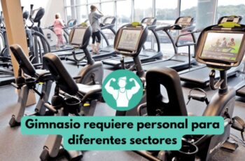Gimnasio está buscando personal para contratar
