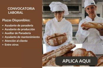 Panaderías busca nuevos empleados para trabajar