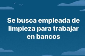 Se ofrecen empleos en entidades bancarias