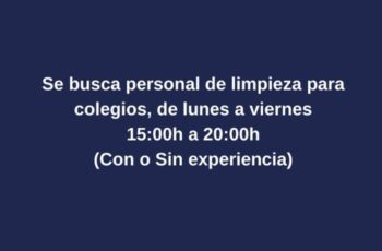 Vacantes de trabajo en colegios privados