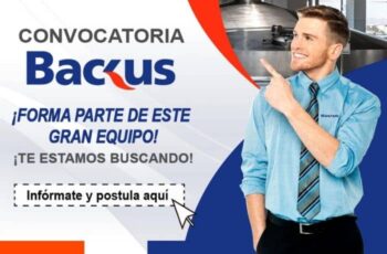 Backus publica sus nuevas plazas disponibles