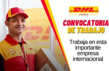 DHL dispone de nuevas vacantes para personas con o sin experiencia